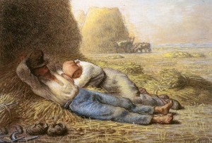 PNoonday Rest, by Millet